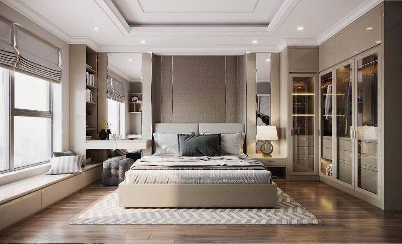Thiết kế trang trí phòng ngủ