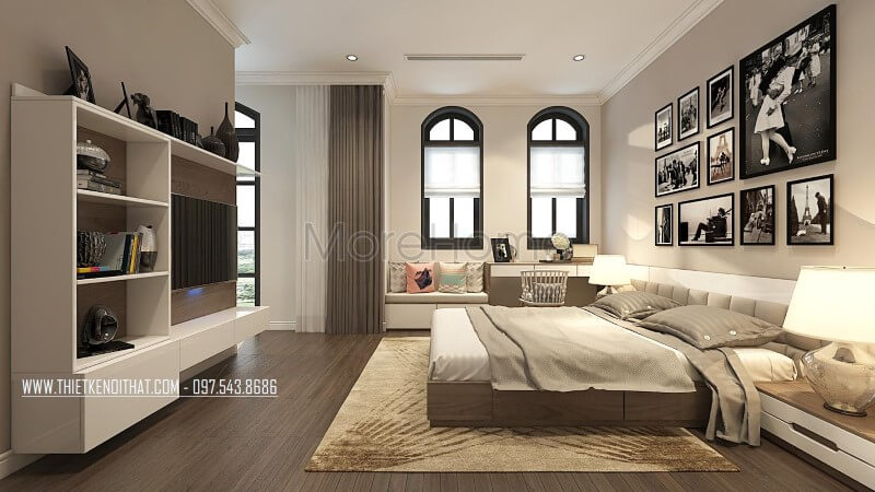 Thiết kế phòng ngủ tại Hà Nội