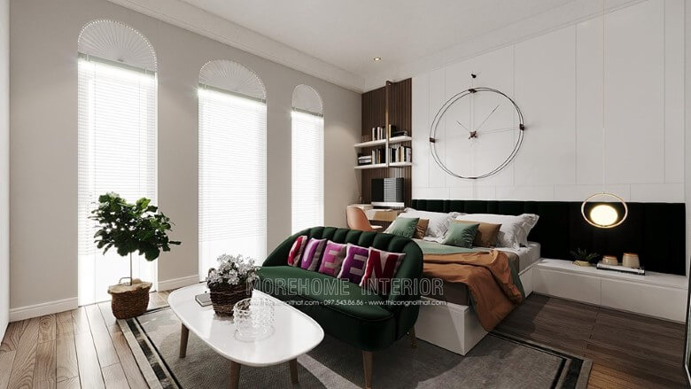 Thiết kế phòng ngủ tại Hà Nội