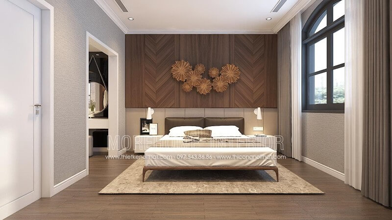 Săn đón mẫu thiết kế nội thất phòng ngủ nhà phố đẹp, tiện nghi