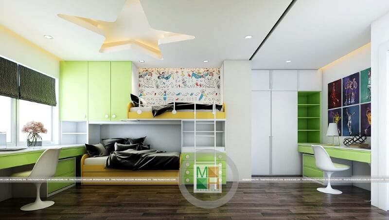 Thiết kế phòng ngủ tại Hà Nội