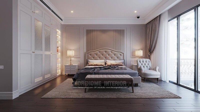 thiết kế nội thất phòng ngủ