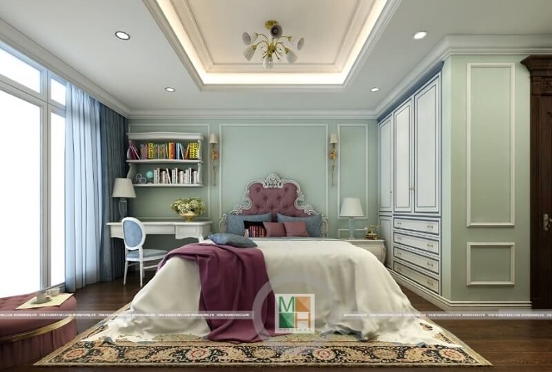 thiết kế nội thất phòng ngủ
